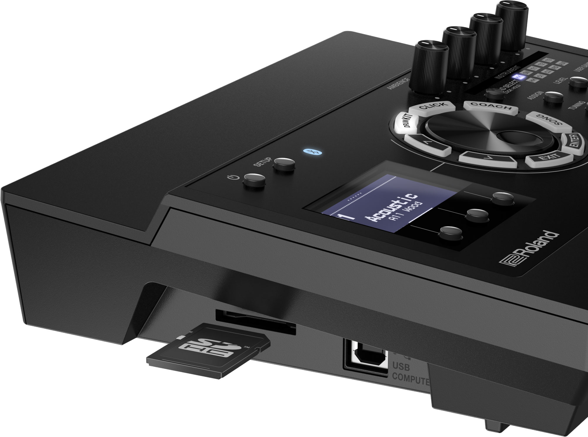Roland TD-17KVX электронная ударная установка на раме MDS-COM