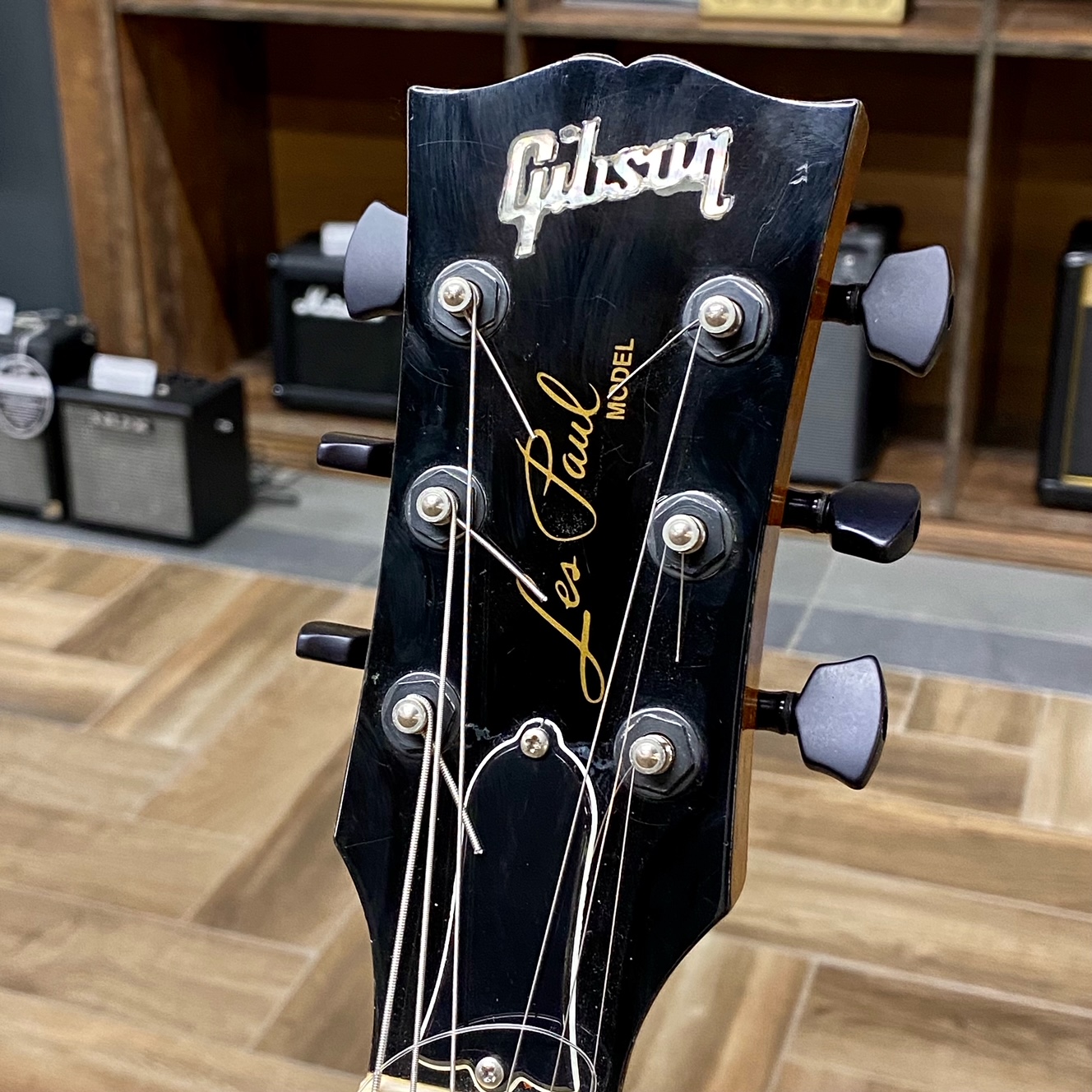 Gibson Les Paul Standard Bare Knuckle PG Blues USA 2005 электрогитара. Кейс в комплекте