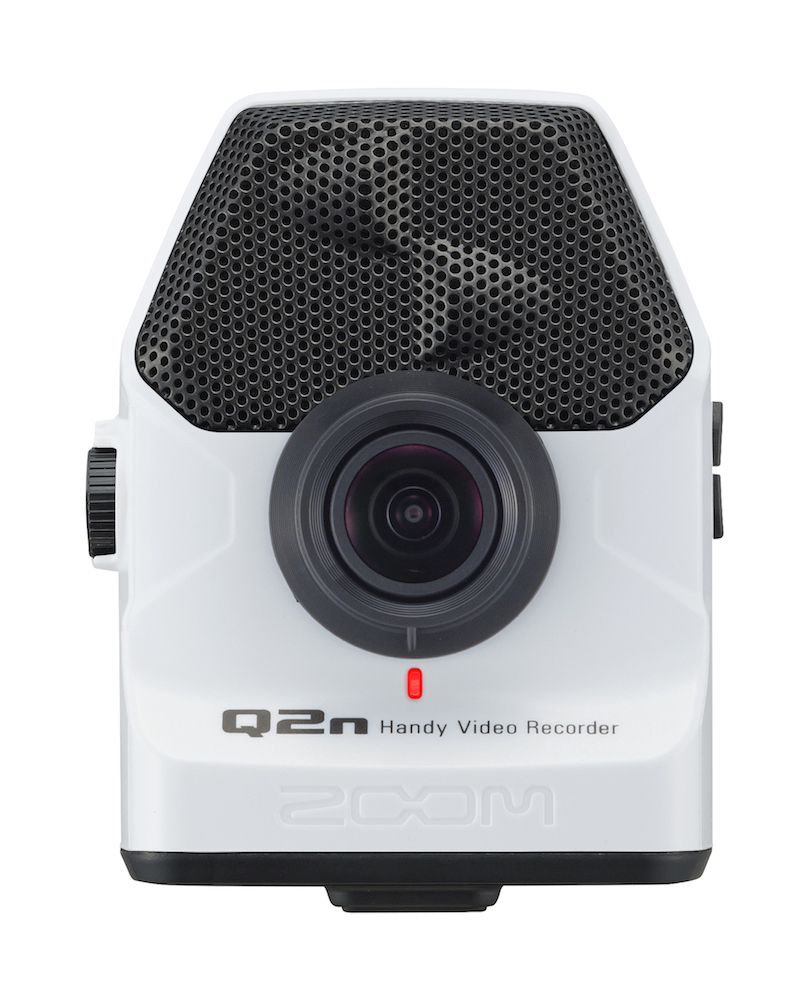 Zoom Q2n/W универсальная камера со стерео микрофонами для композиторов и музыкантов, белая