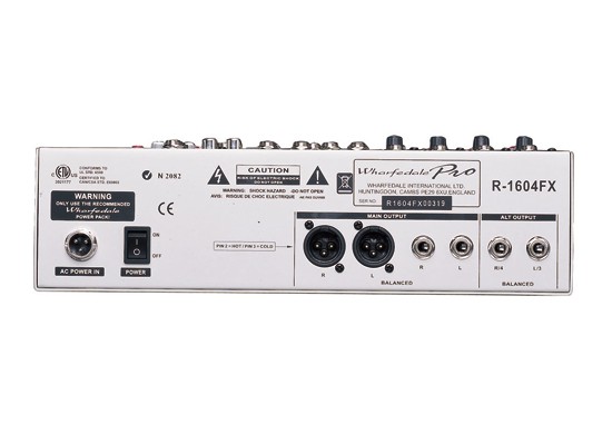 Wharfedale Pro R-1604FX компактный микшер 4м+4ст