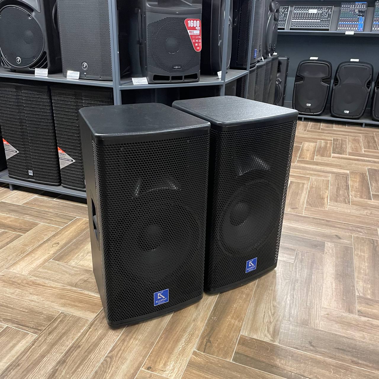 Kaifat PR15 set Звукоусилительный комплект 1000W. Состав: 2*PR15 + усилитель Biema
