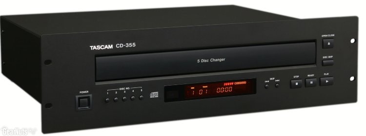 Tascam CD-355 профессиональный MP3/CD-плеер на 5 дисков