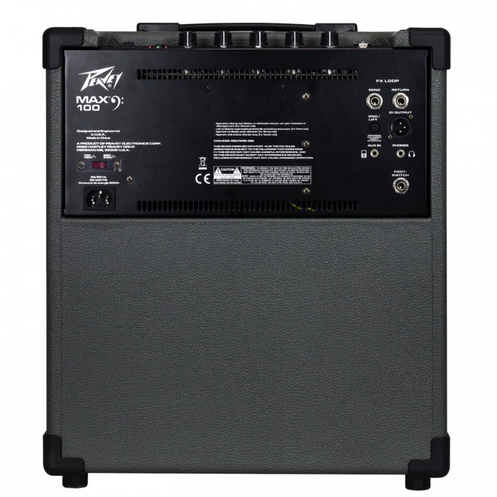 Peavey MAX 100 басовый комбоусилитель с хроматическим тюнером, 100 Вт