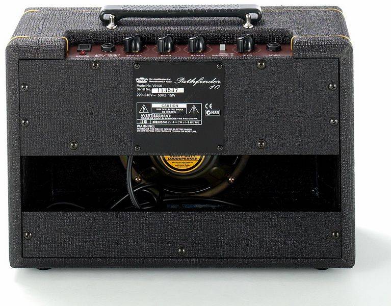 Vox PATHFINDER 10 транзисторный гитарный комбо-усилитель. Мощность 10 Ватт. 1 динамик 6,5 дюймов