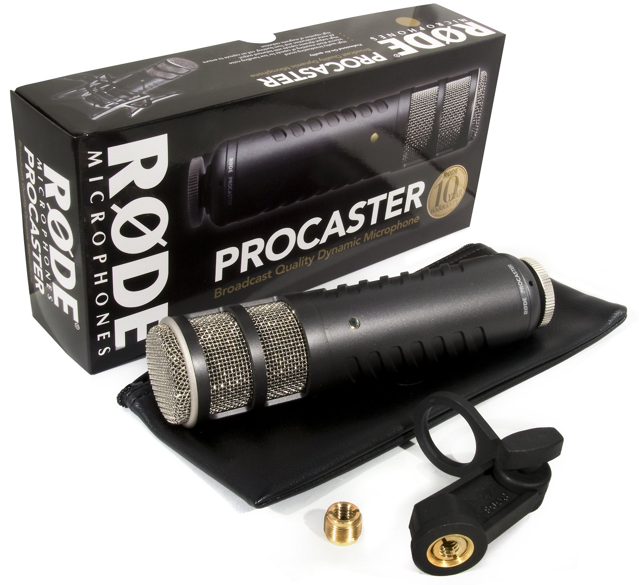 Rode Procaster кардиоидный динамический микрофон.Частотный диапазон 75Гц-18кГц