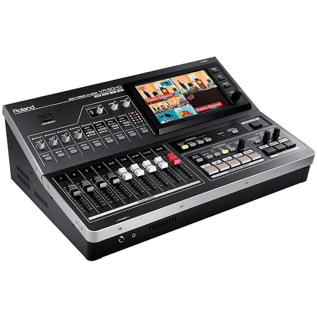 Roland VR-50HD аудио-видео микшер 4 Channel HD-SDI/HDMI, USB3 streaming output