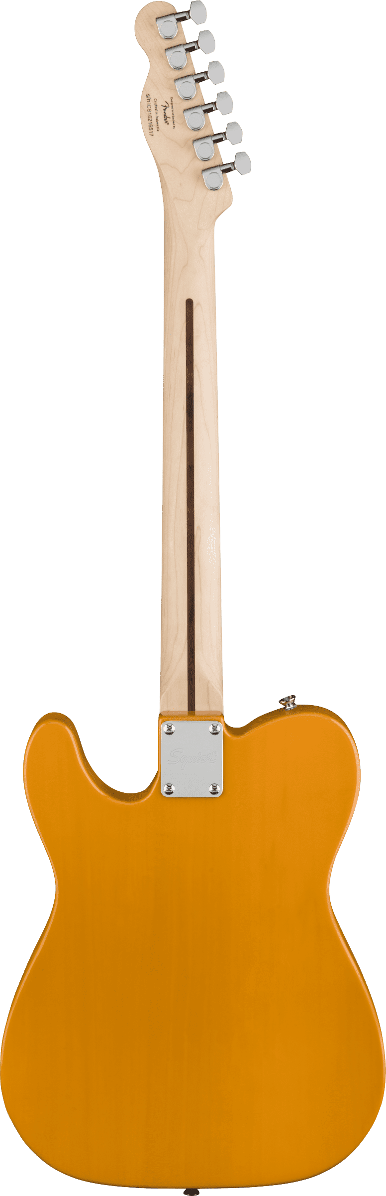 Fender SQUIER BULLET Telecaster MN BTB электрогитара, цвет кремовый
