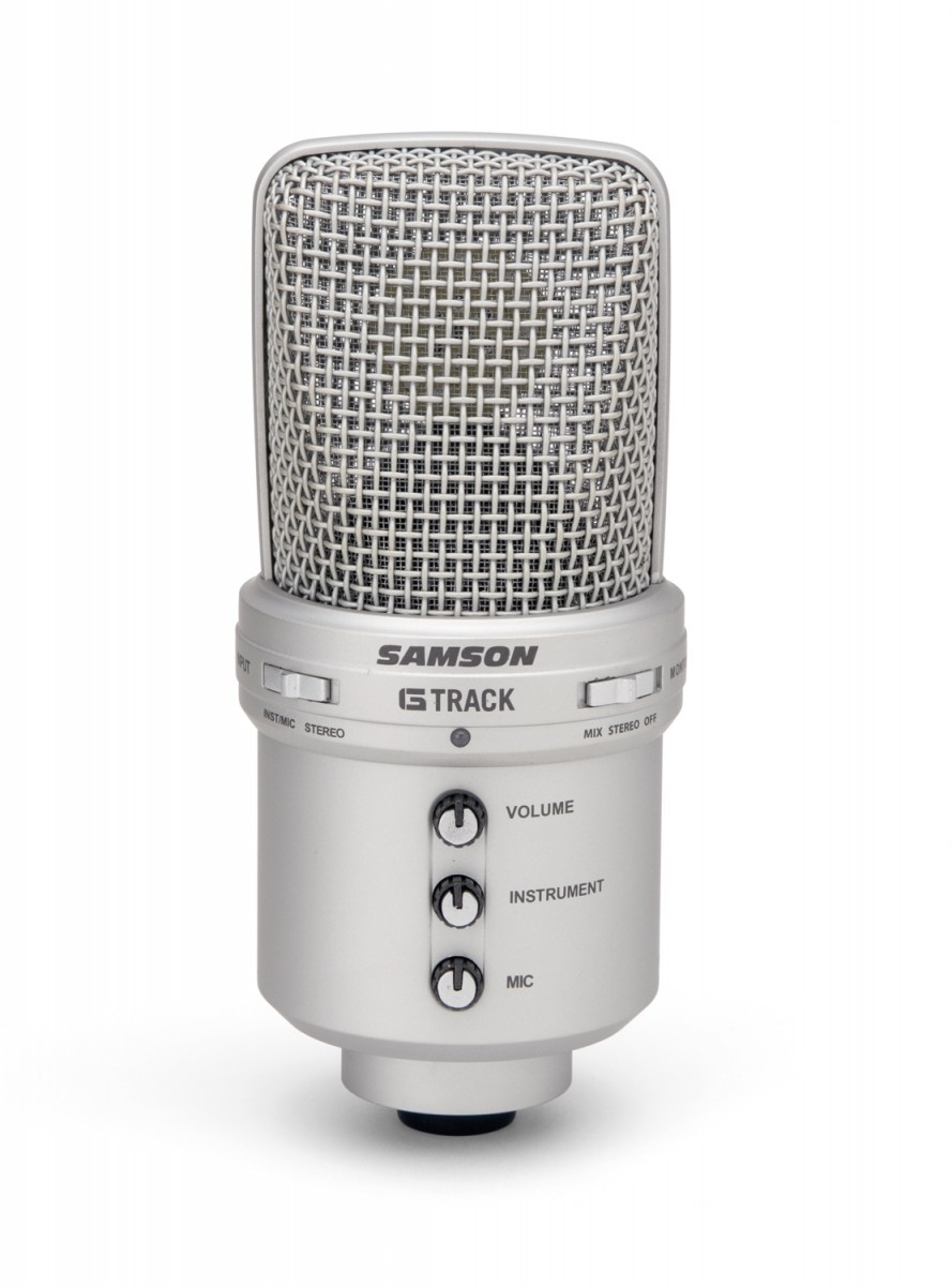 Samson G-track PRO USB студийный конденсаторный микрофон со встроенным интерфейсом для звукозаписи