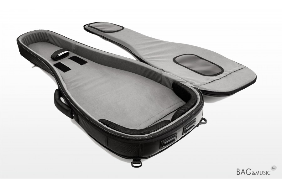 Bag&Music BM1029 Electro PRO (серый) полужесткий чехол для электрогитары