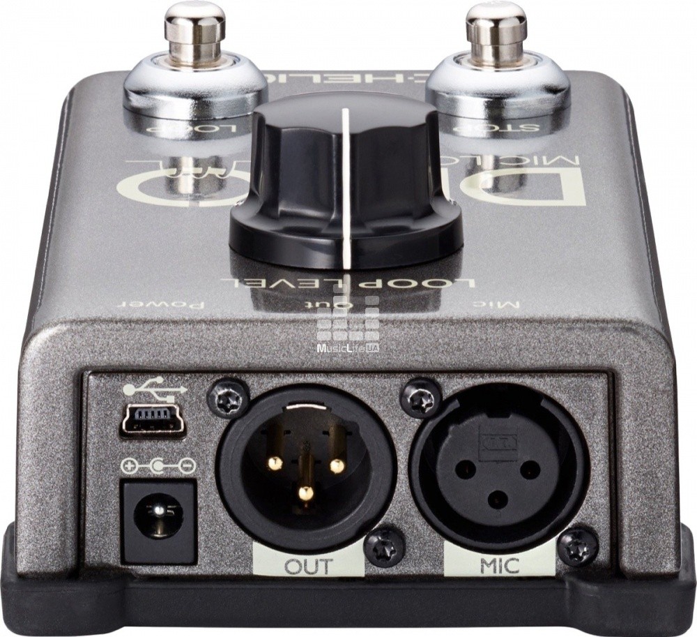 TC Helicon DITTO MIC LOOPER напольная вокальная педаль эффектов