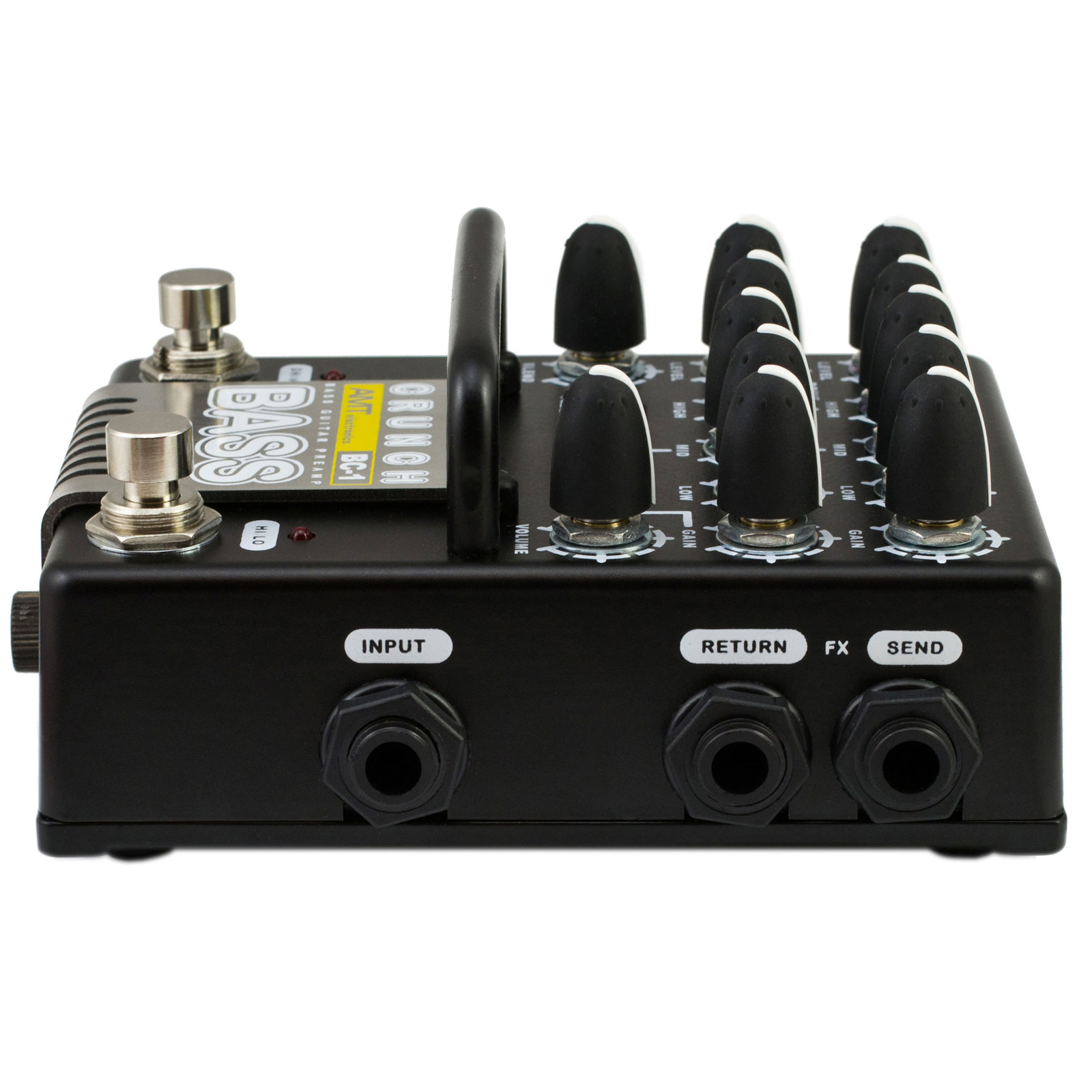 AMT BC-1 JFET Bass guitar preampBass Crunch педаль