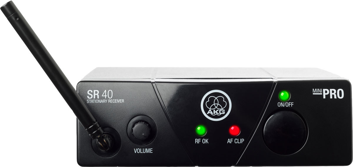AKG WMS40 Mini Instrumental Set BD US25A (537.5МГц) инструментальная радиосистема с приёмником SR40 
