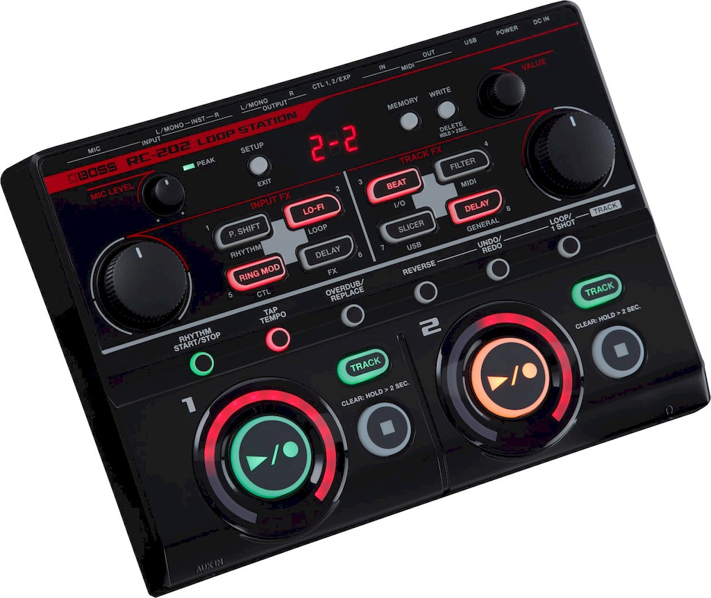 Boss RC-202 LoopStation фразовый сэмплер, грув машина/лупер