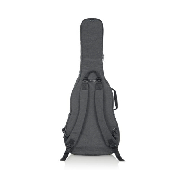 Gator GT-ACOUSTIC-BLK усиленный чехол для акустических гитар, цвет черный 