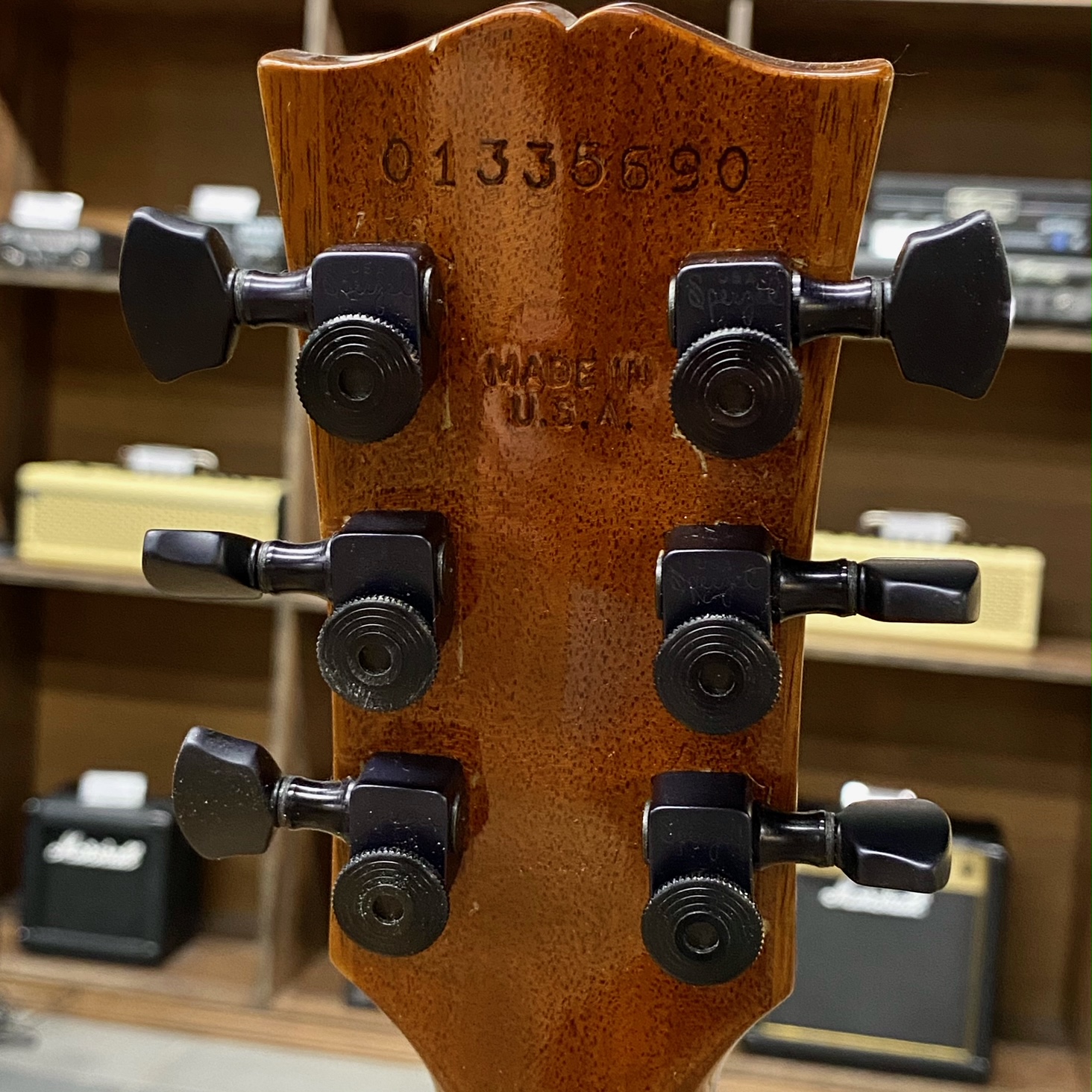 Gibson Les Paul Standard Bare Knuckle PG Blues USA 2005 электрогитара. Кейс в комплекте