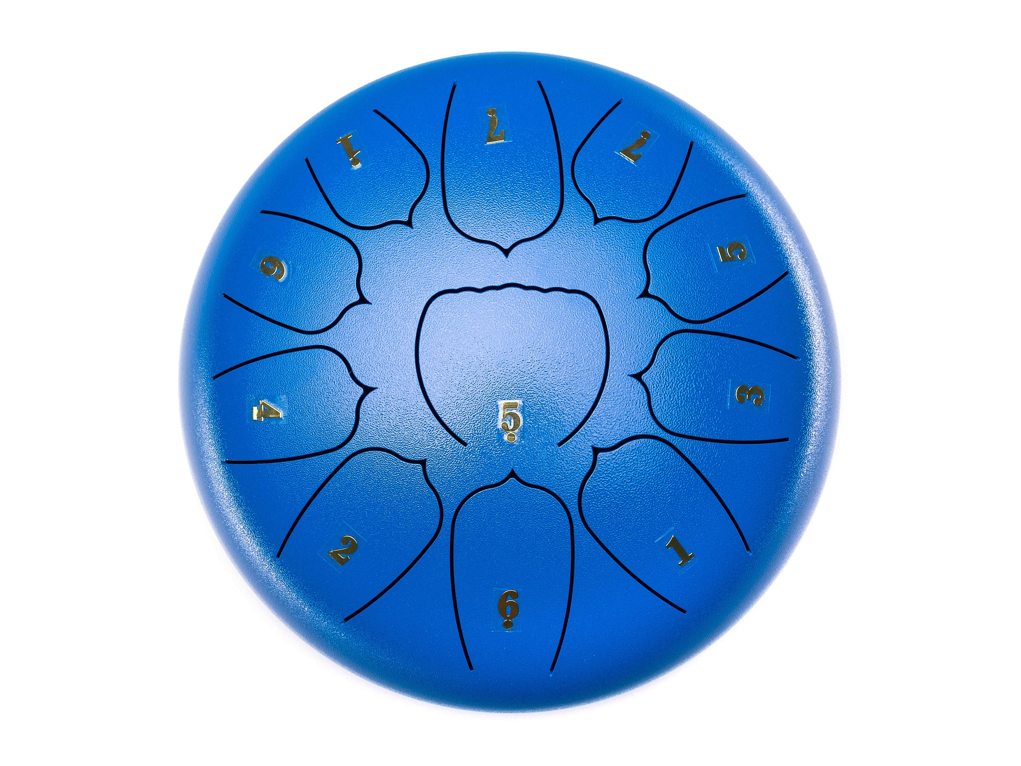 Foix FTD-1011D-BL глюкофон, 25см, Ре мажор, синий. Чехол в комплекте