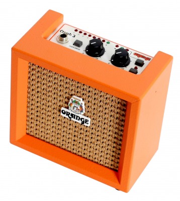 Orange CR-3 Комбо гитарный, 4" 3Вт, овердрайв, питание:батарея 9V или блок питания(не в комплекте)