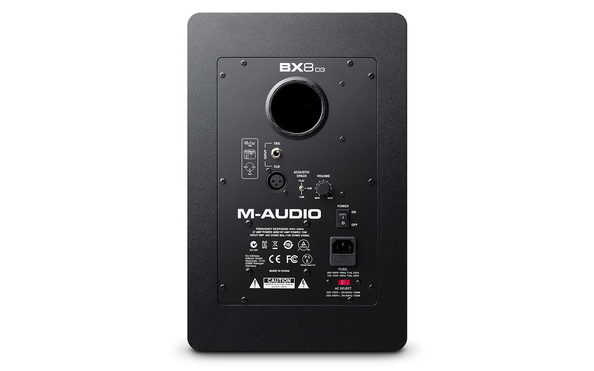 M-Audio BX8 D3 активный 2-х полосный монитор ближнего поля