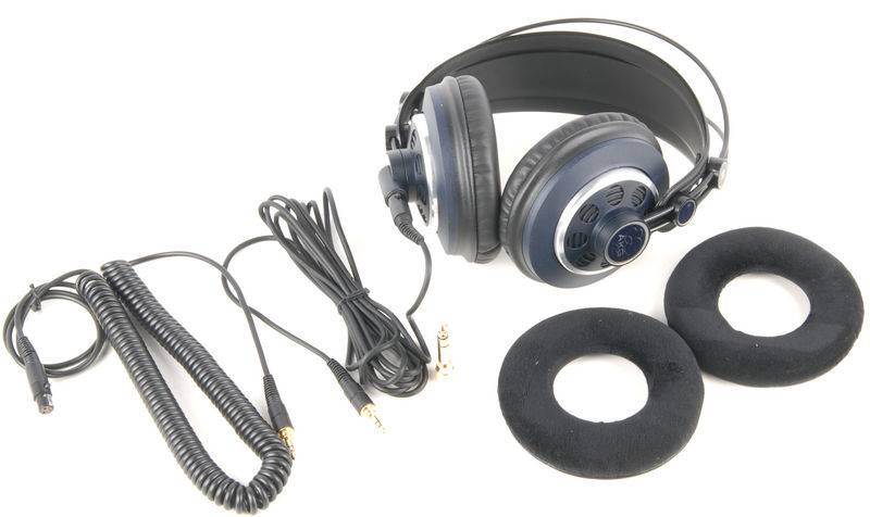 AKG K240 MKII полуоткрытые студийные наушники  55Ом, 15-25000Гц, с мембранами XXL- Varimotion