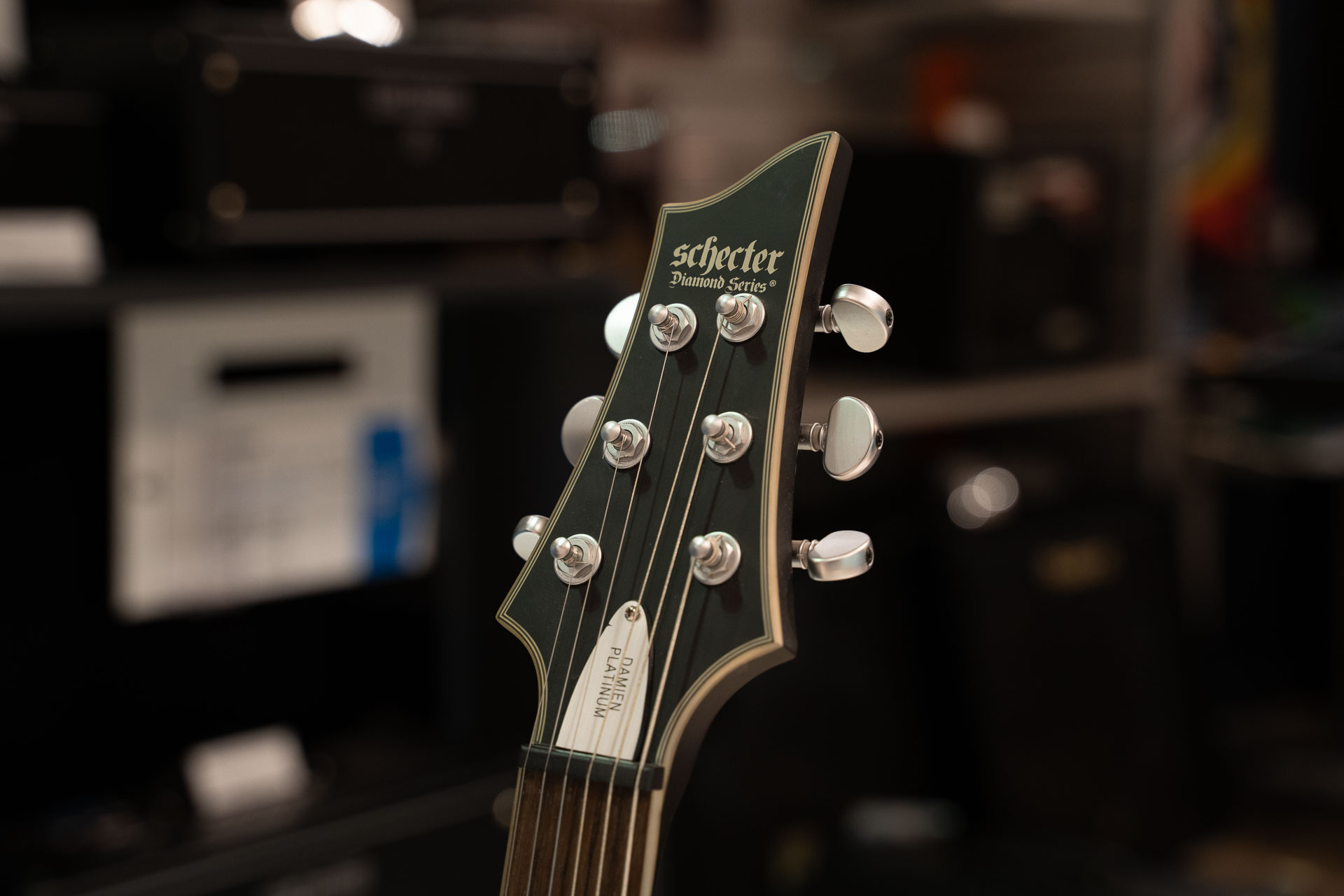 Schecter Demien Platinum-6 Left-handed Korea 2017 электрогитара