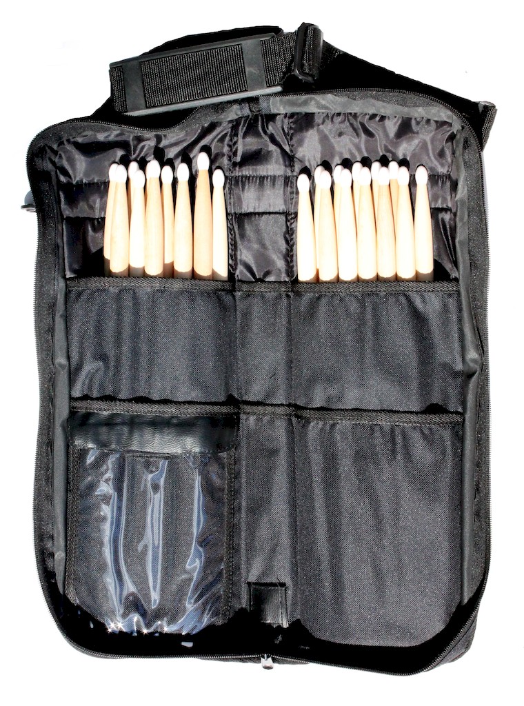 Maxtone ADWC12N Pack набор из 12-ти пар барабанных палочек с нейлоновым наконечником и чехла