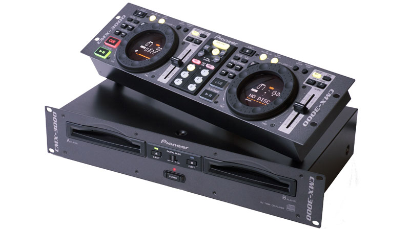 Pioneer CMX-3000 сдвоенный DJ проигрыватель CD