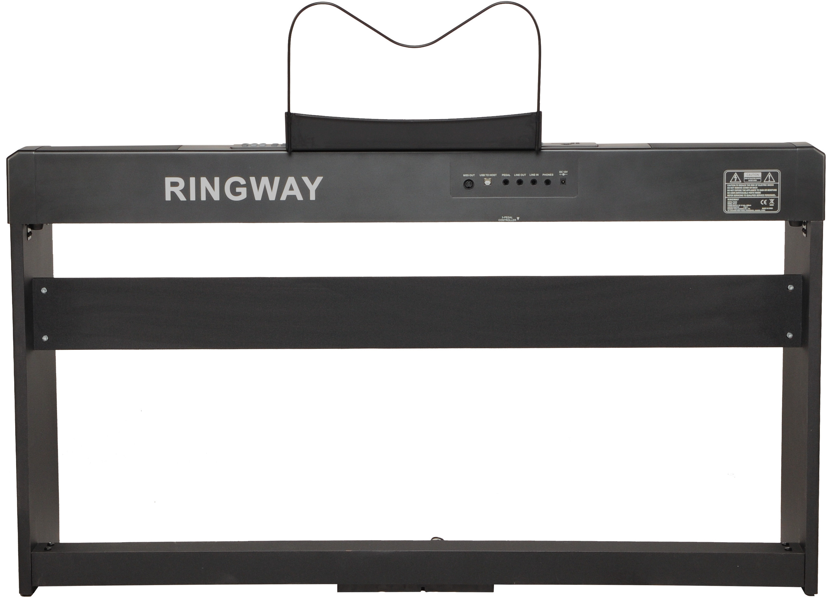 Ringway RP-35 B цифровое пианино. Клавиатура: 88 полноразмерных динам. молоточк. клавиш. Стойка S-25