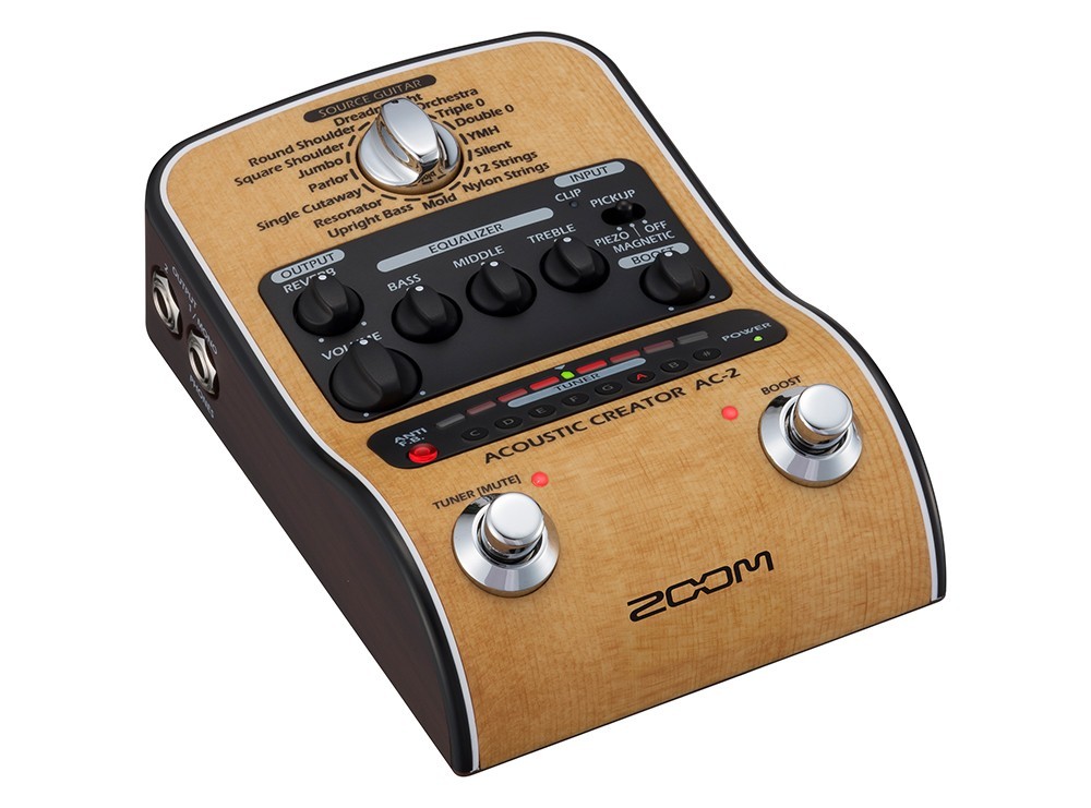 Zoom AC-2 процессор для акустической гитары