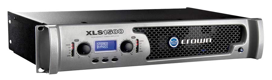 Crown XLS 1500 усилитель c DSP Стерео 2Ом - 775Вт/ 4Ом - 525Вт/ 8Ом - 300Вт Мост 8Ом - 1050Вт