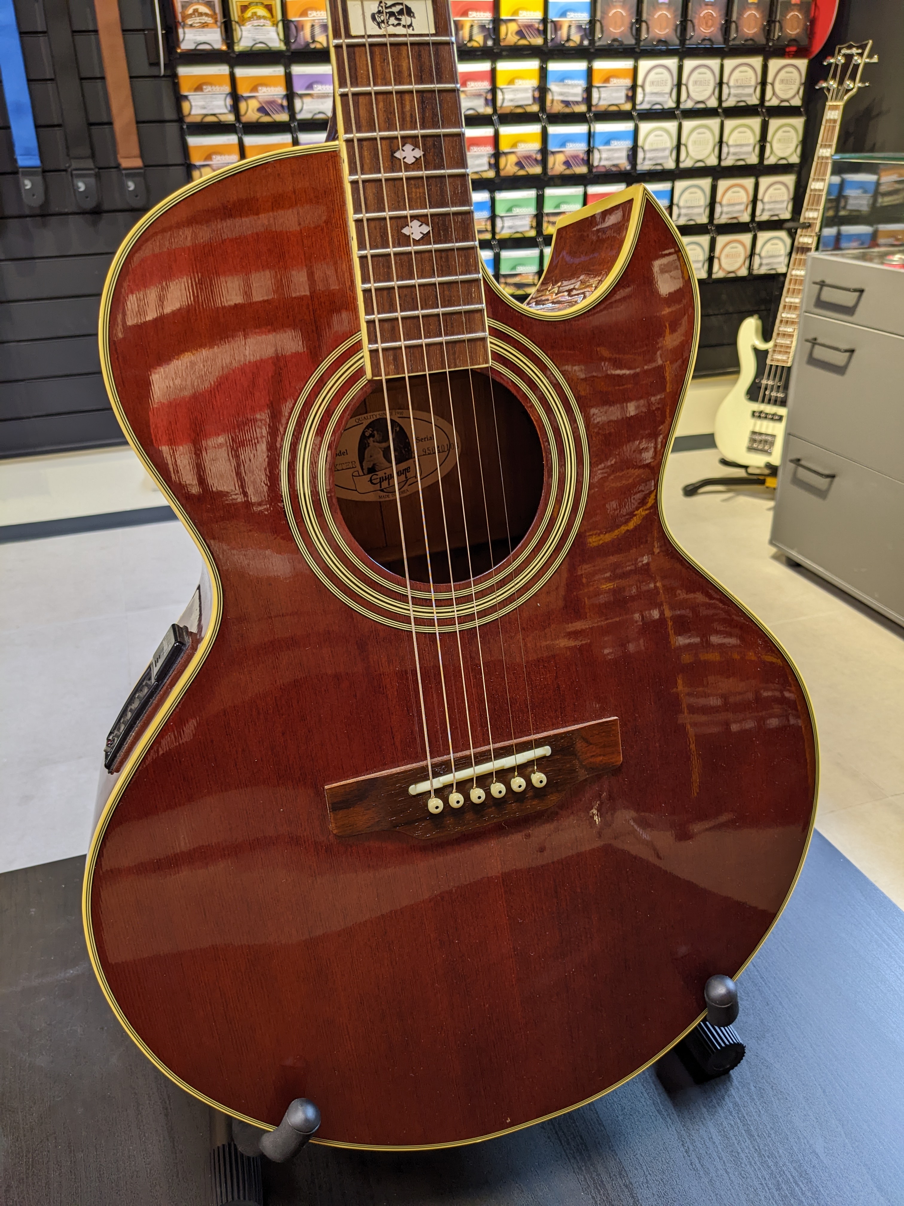 Epiphone Jeff "Skunk" Baxter Korea 90's  электроакустическая гитара