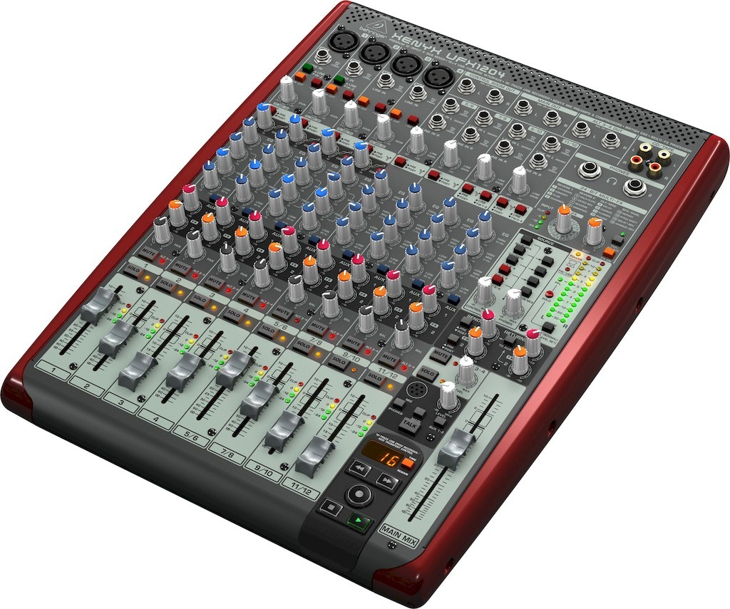 Behringer UFX1204 12-канальный микшерный пульт с 4/2шинами,FireWire интерфейс,USBрекордер на16треков