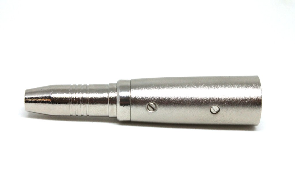 Sound king CA306 переходной разъем XLR male <=> 1/4" TRS female, металлический