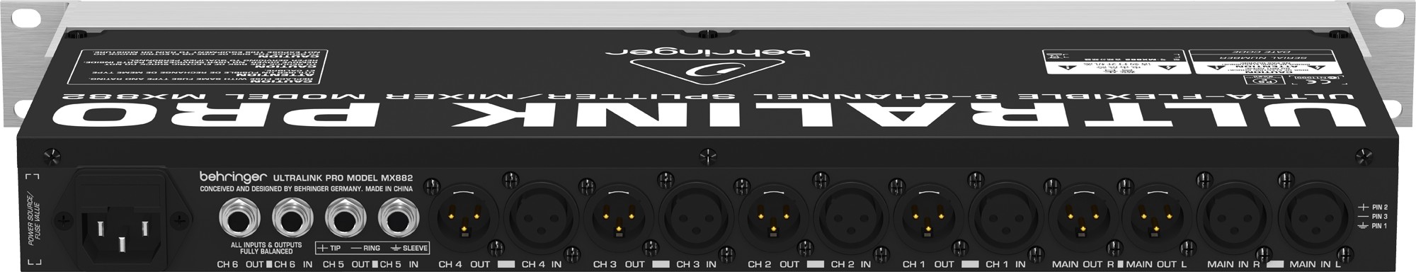 Behringer MX882 8-канальный сплиттер/ микшер/ согласователь уровня
