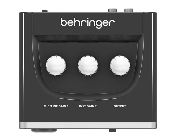 Behringer UM2 аудиоинтерфейс USB, 2 входа, 2 выхода, микр. предусилитель XENYX