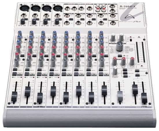 Wharfedale Pro R-1604FX компактный микшер 4м+4ст
