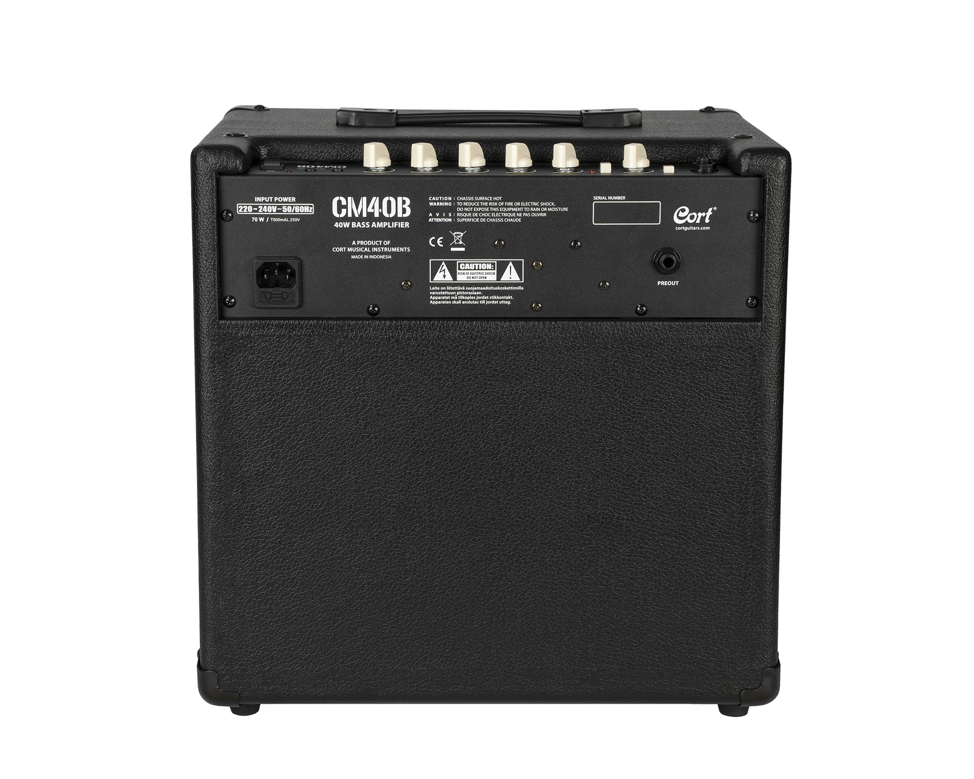 Cort CM40B-EU басовый комбоусилитель 40Вт