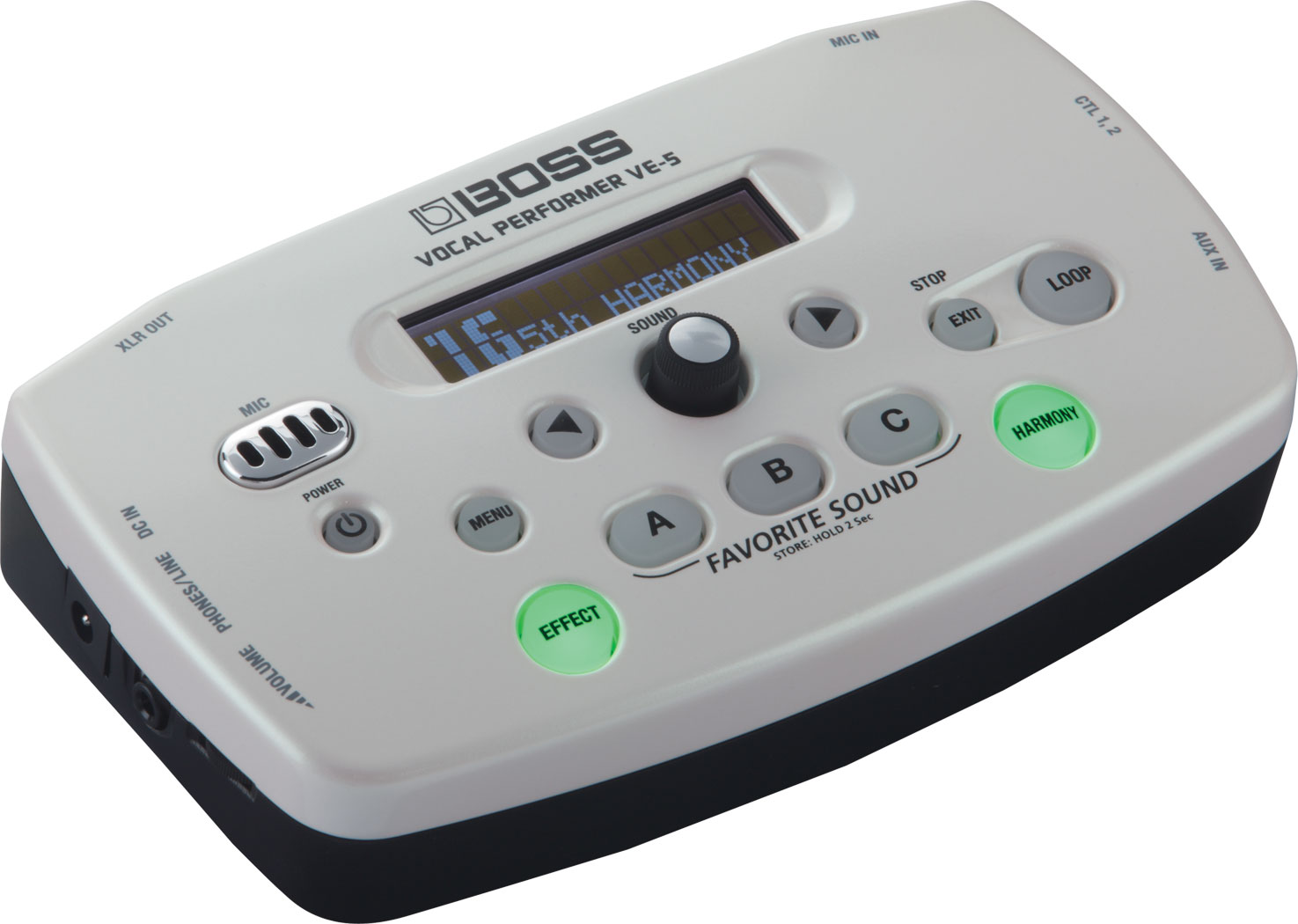 Boss VE-5WH компактный вокальный процессор