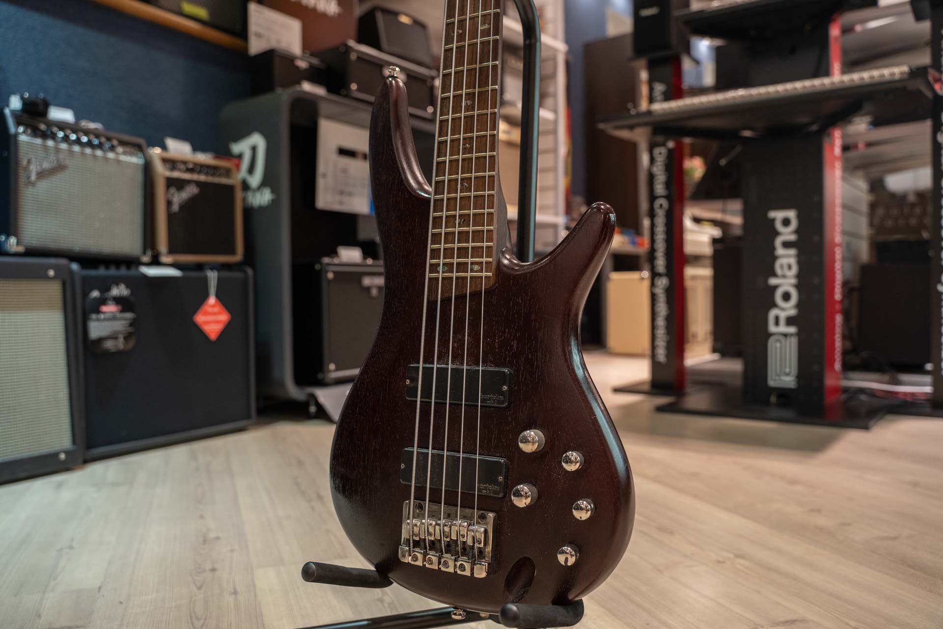 Ibanez SR505 5-str бас-гитара Korea 2005 Чехол в комплекте