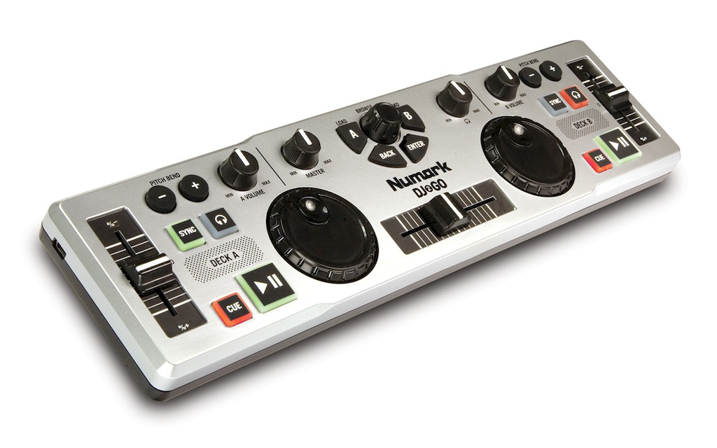 Numark DJ2GO сверхпортативный DJ-контроллер, в комплекте ПО Virtual DJ LE