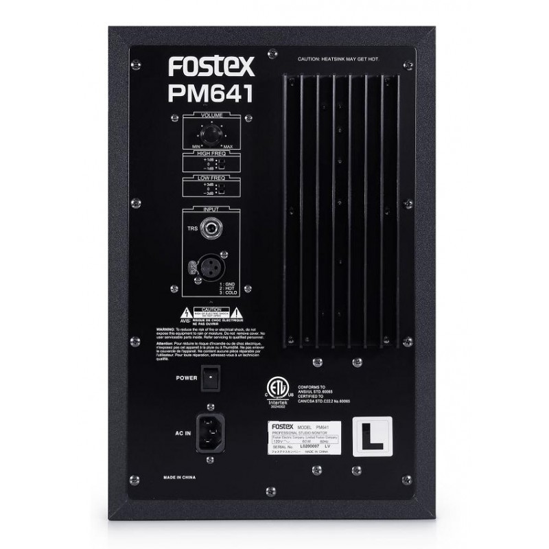 Fostex PM641 активный 3-х полосный монитор