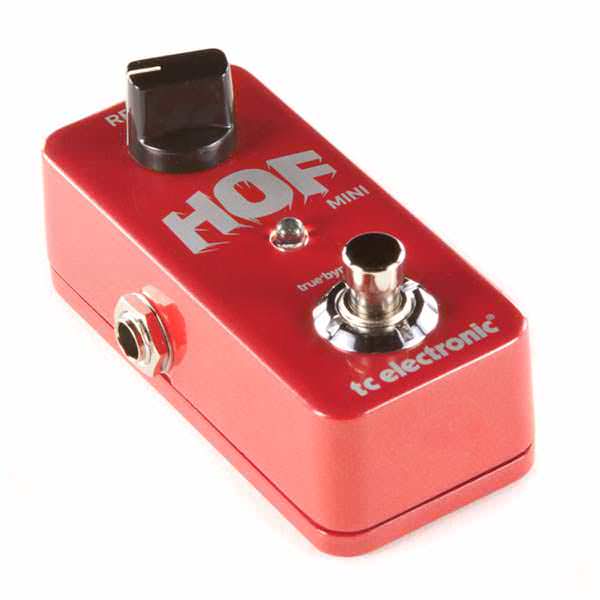 TC Electronic Hall of Fame Mini Reverb напольная гитарная педаль эффекта реверберации