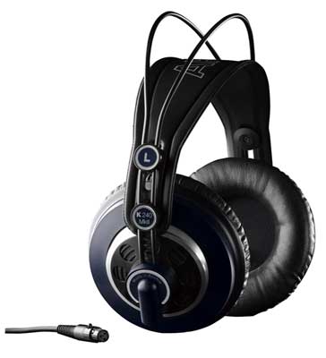 AKG K240 MKII полуоткрытые студийные наушники  55Ом, 15-25000Гц, с мембранами XXL- Varimotion