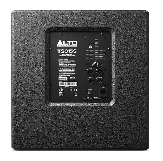 Alto TS315S активный 15` сабвуфер, продолжительная мощность 1000 Вт
