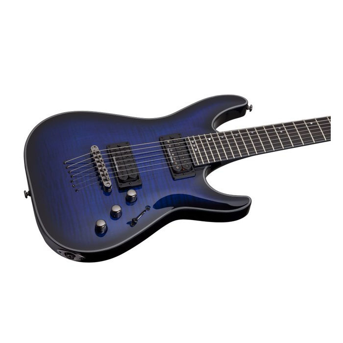 Schecter BLACKJACK SLS C-7 P STBB Гитара электрическая семиструнная