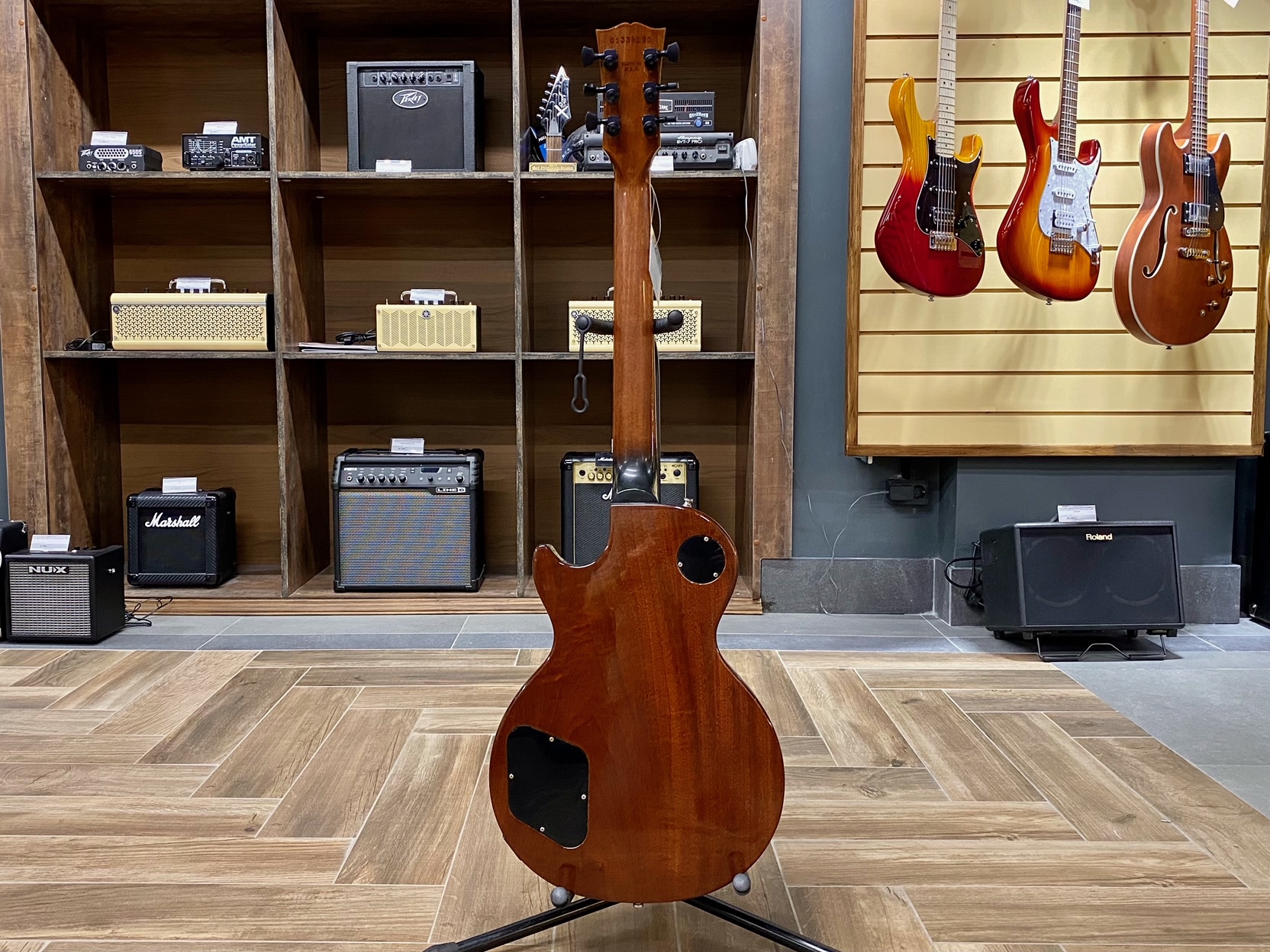 Gibson Les Paul Standard Bare Knuckle PG Blues USA 2005 электрогитара. Кейс в комплекте