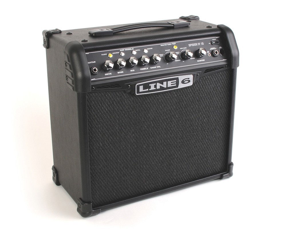 Line 6 SPIDER IV 15 моделирующий гитарный комбоусилитель, 15 Вт, 1x8`