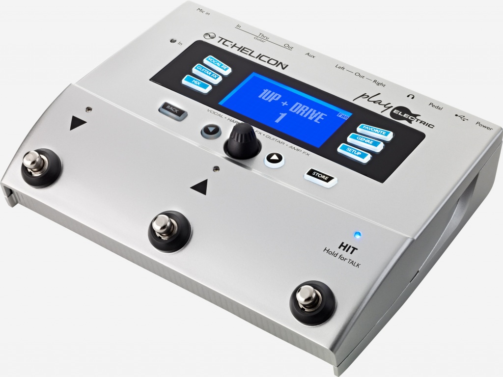 TC Helicon PLAY ELECTRIC Напольный вокальный/гитарный процессор эффектов