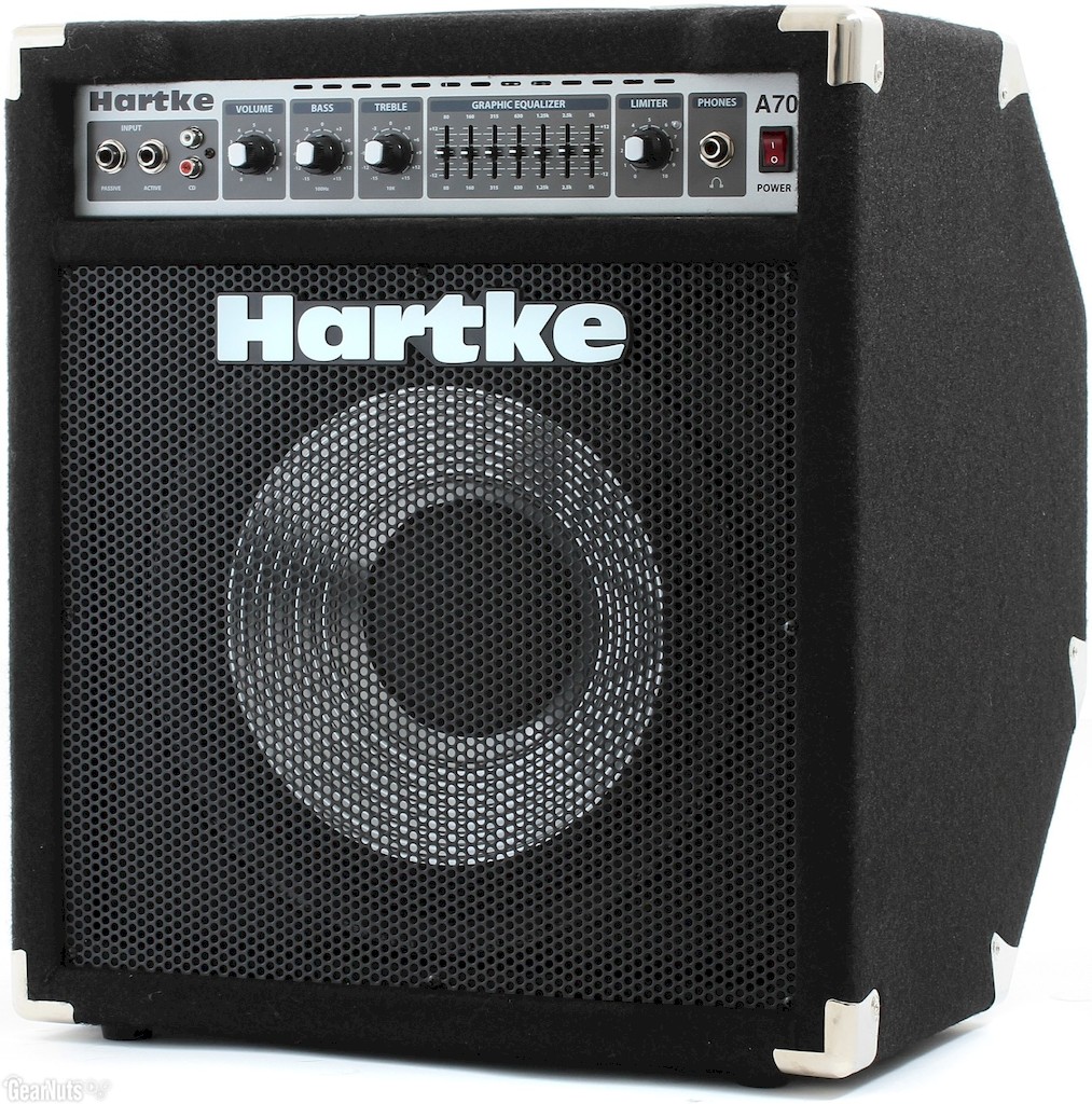 Hartke A70 Басовый комбоусилитель 70W 1х12'' алюминевый динамик