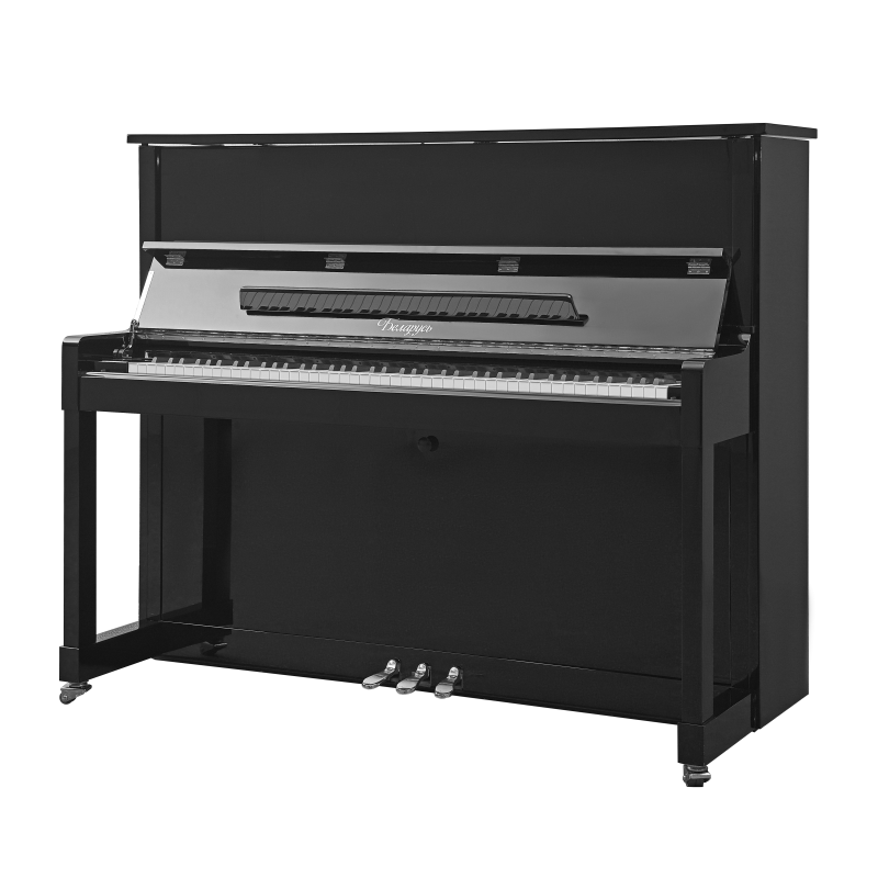 Беларусь В-121BK акустическое пианино 122 см. Цвет черный, полированное 