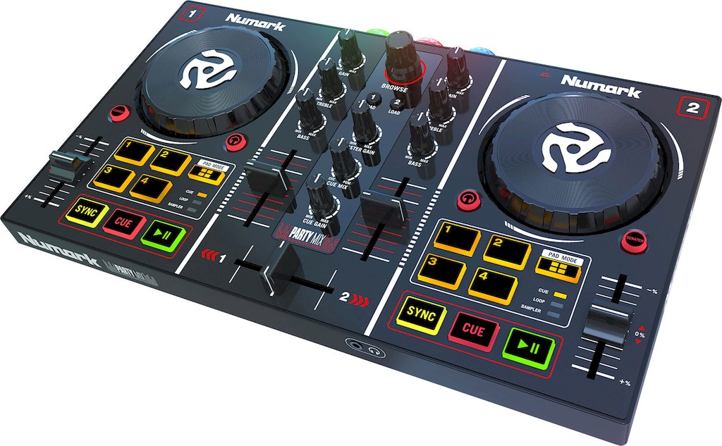 Numark Party Mix DJ-контроллер, в комплекте ПО VIRTUAL DJ